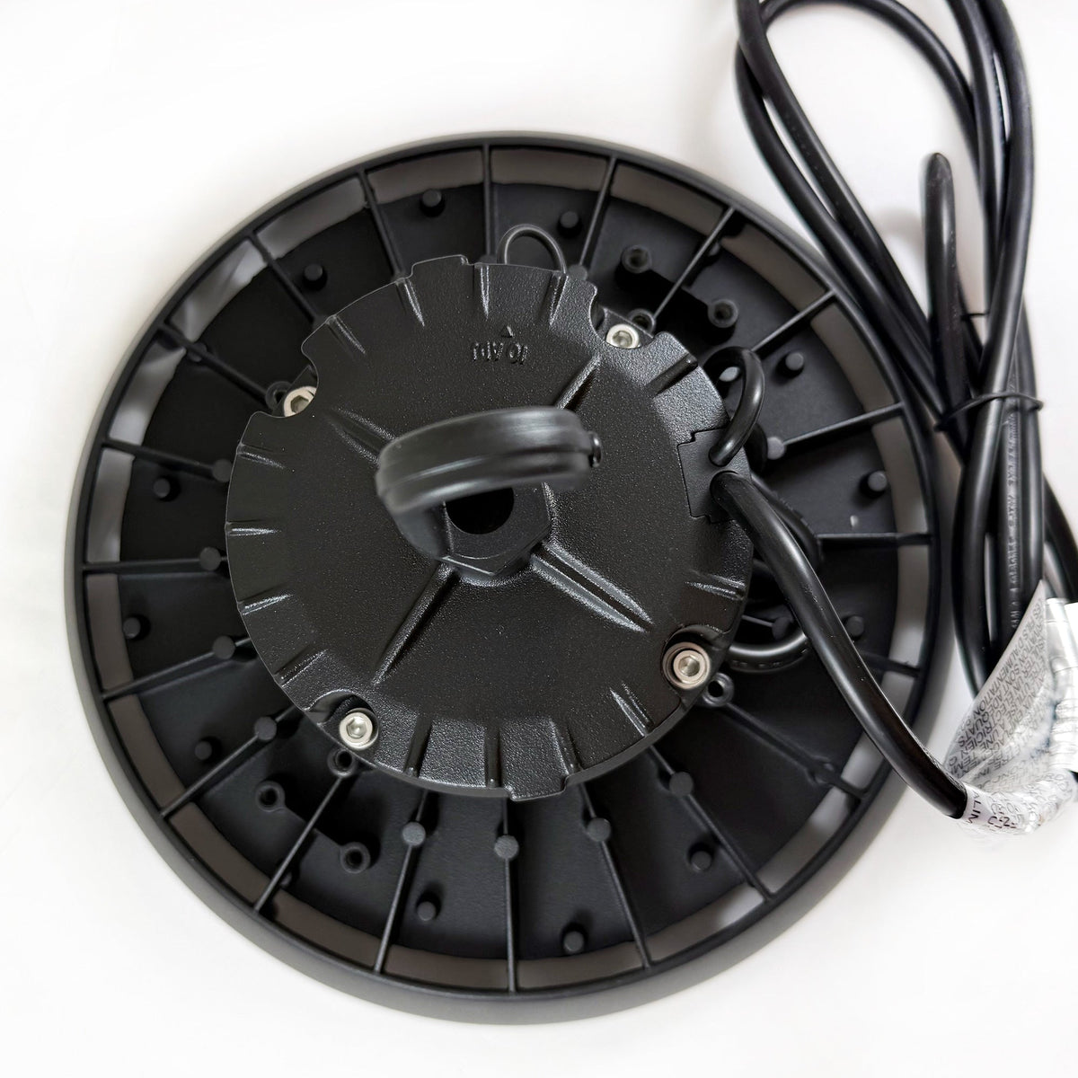 UFO LED High Bay 100W 14,533Lumens 5000K  100-277V Dimmable Black Finish