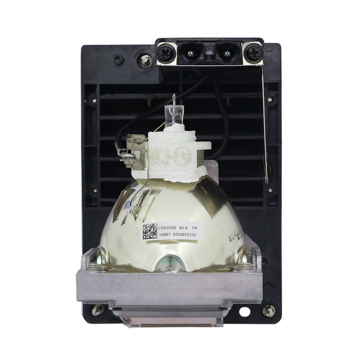 Barco R9801343 Projector Housing with Genuine Original OEM Bulb