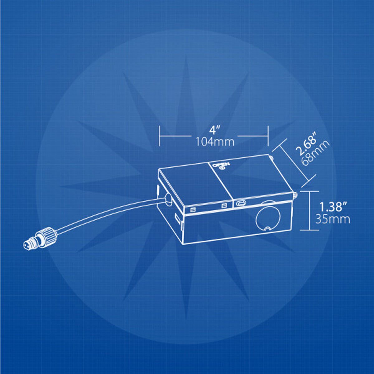 Nicor 6-in Round Nickel Canless 2700K LED Downlight