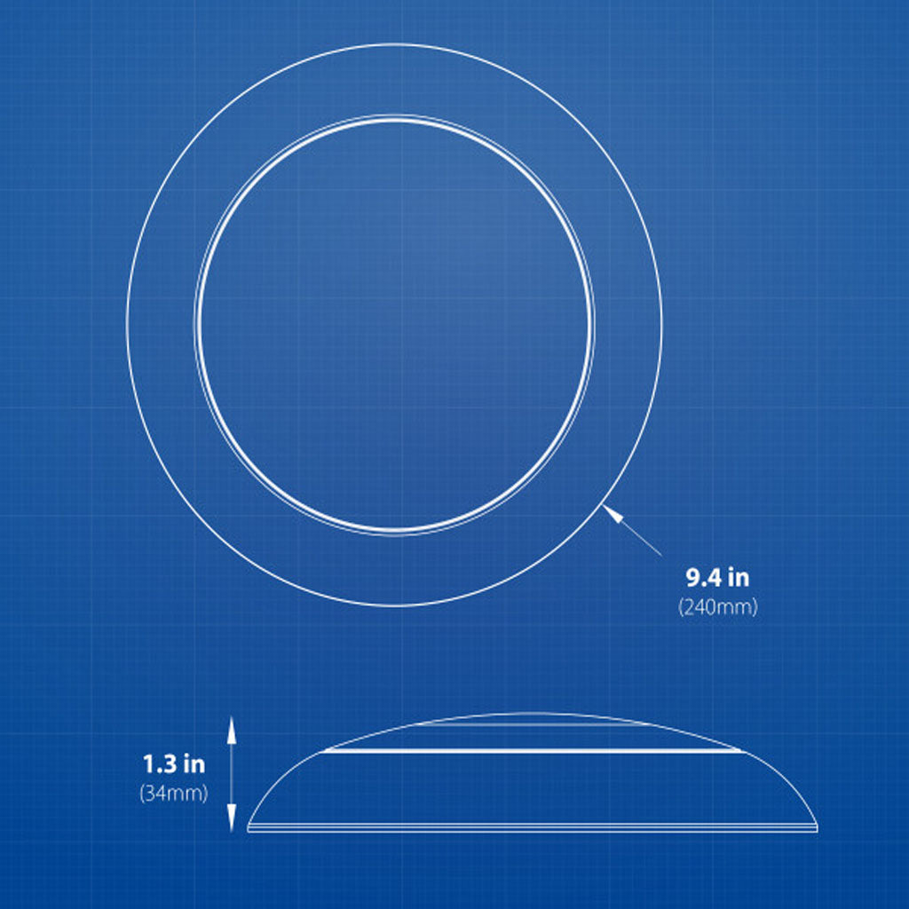 Nicor RSD Series 8-in Surface Mount 2700K LED Downlight