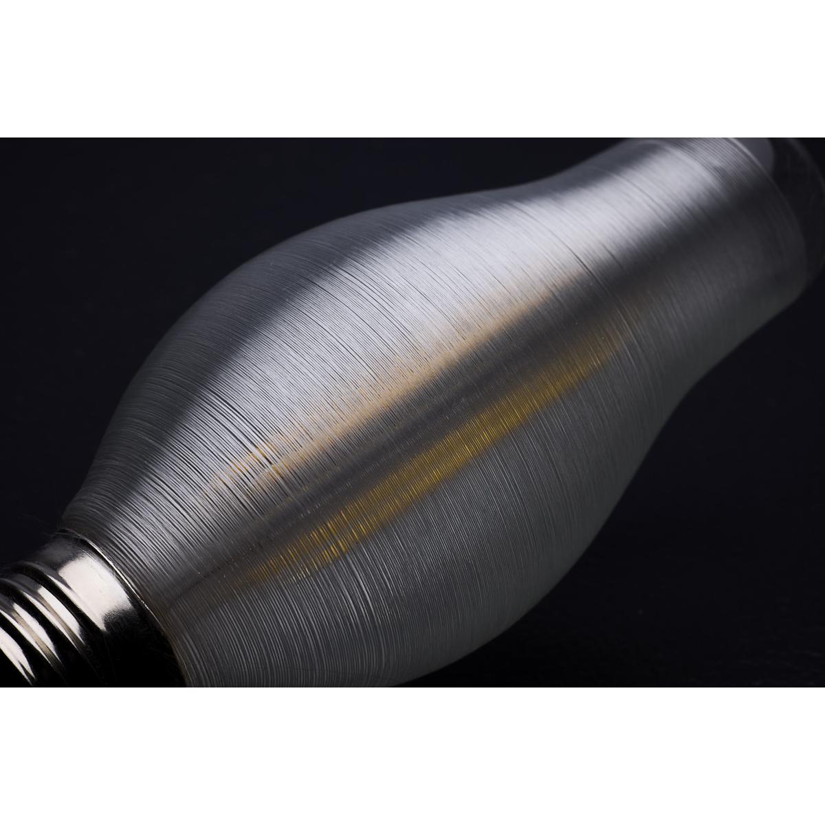 Satco 7w H19 LED 5000K Natural Light CCT E26 Medium Base Satin Spun Finish 120v