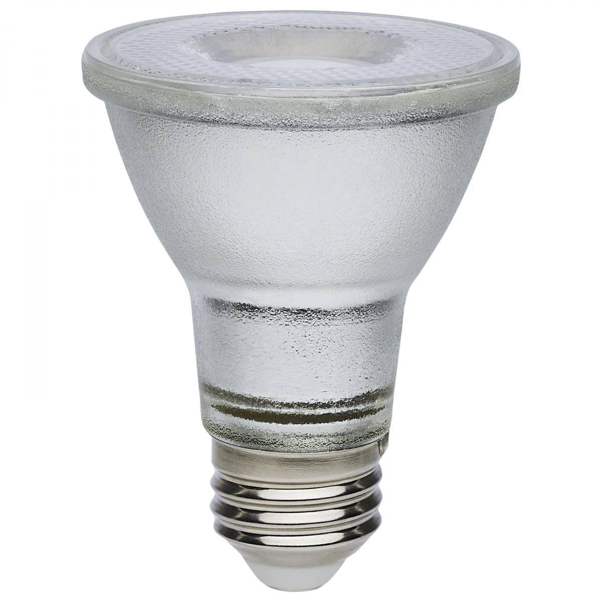 Satco 7w Econo LED PAR20 4000K 35deg 120-277v Silver Finish Bulb