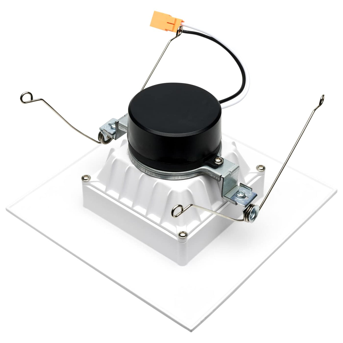 Satco 5-6-in 13W LED Retrofit Downlight RGBTW Square White Finish