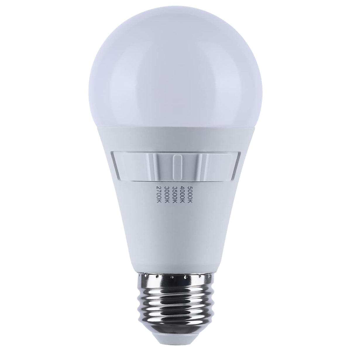 4Pk - Satco 14w A19 LED CCT Selectable Medium Base Frost Finish 120v Bulb