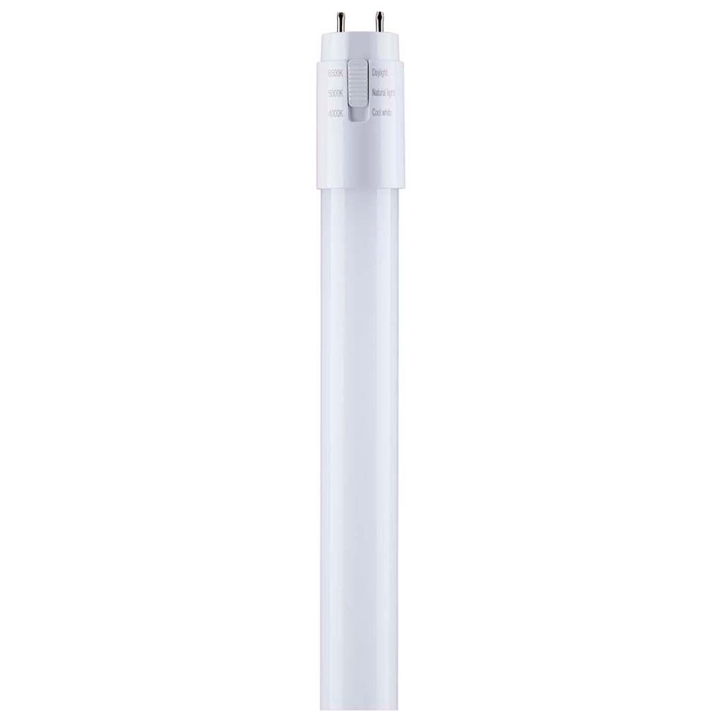 10Pk - 10w 48-in T8 LED Tube CCT Selectable G13 base Type A Ballast - 50w equiv