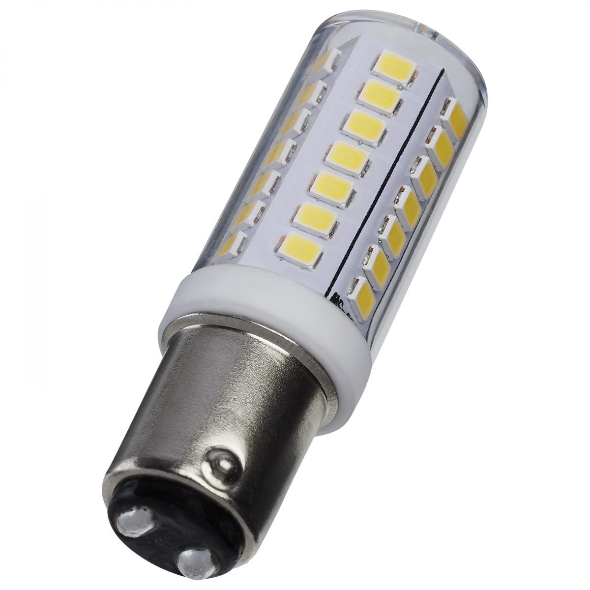 Satco 5w T6 LED 120v DC Base 5000k Clear Finish Bulb
