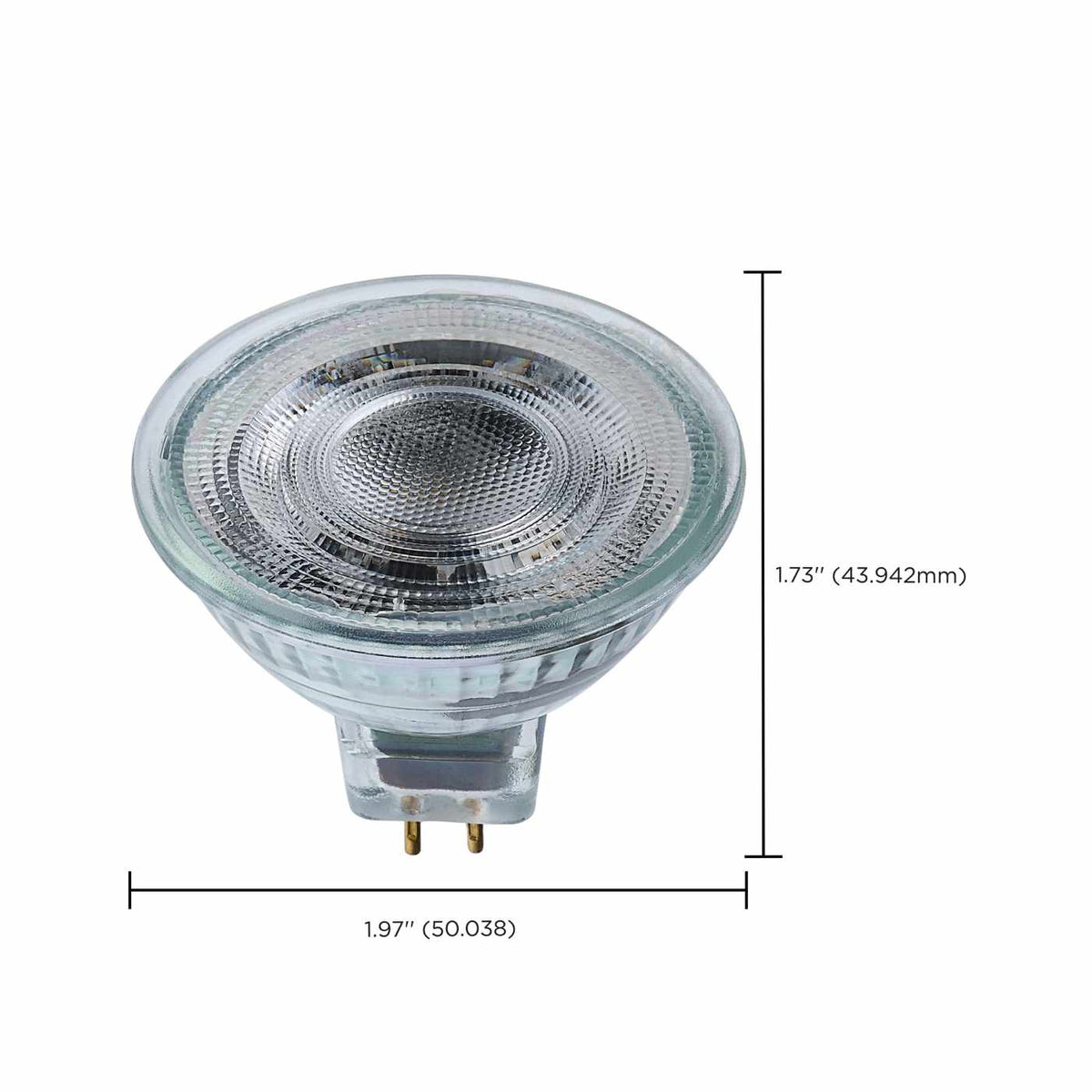 Satco 5.5w MR16 LED Spotlight 3000K CCT GU5.3 Base 12v Bulb