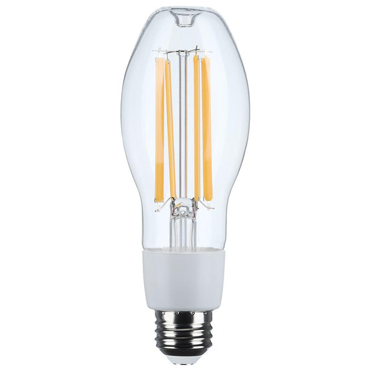 Satco 13.5w LED HID Replacement ED17 2200K E26 Base 120-277v Clear Finish Bulb