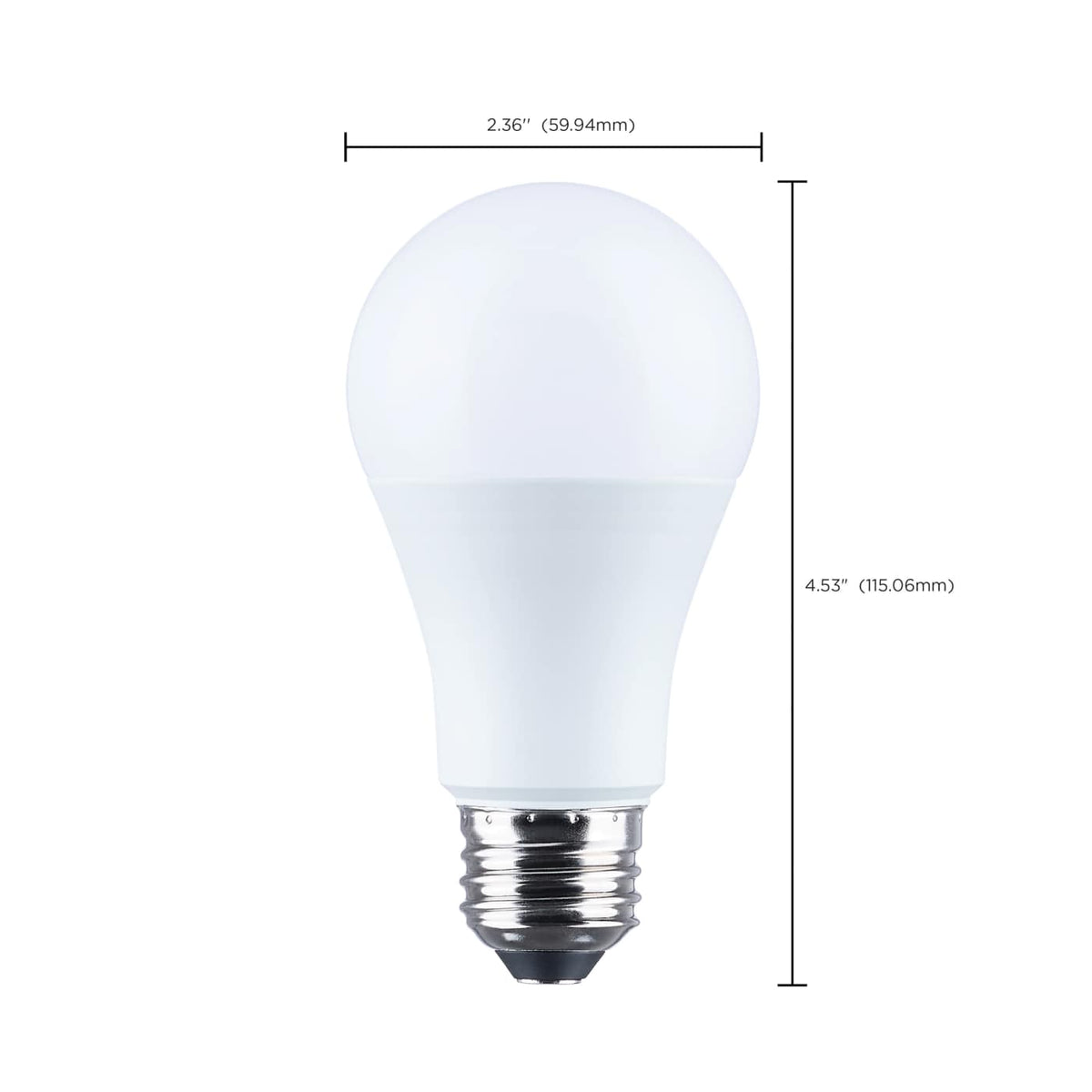 Satco 16.5w LED A19 3000K CCT Selectable E26 Base 120v Bulb