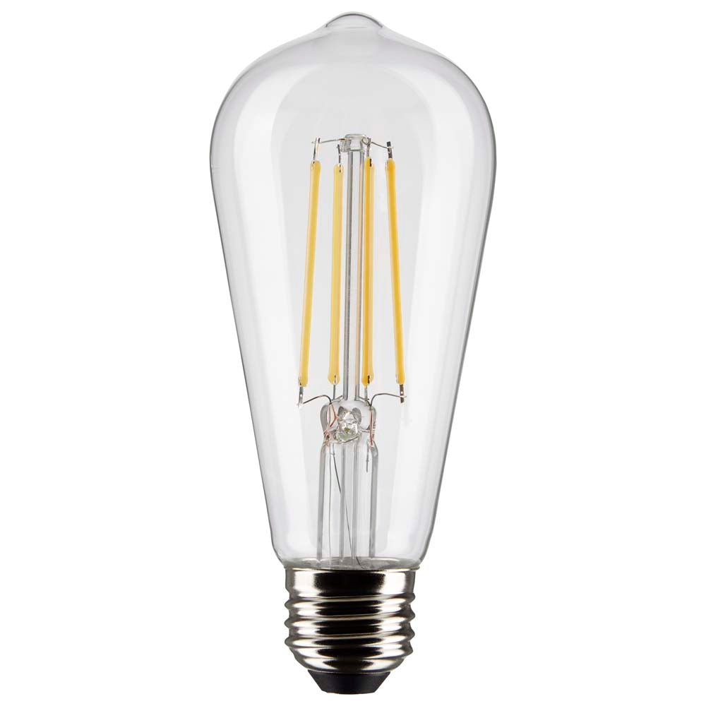 2Pk - SYLVANIA 7w ST19 LED 800Lm 90CRI 2700K Soft White Dimmable - 60w equiv