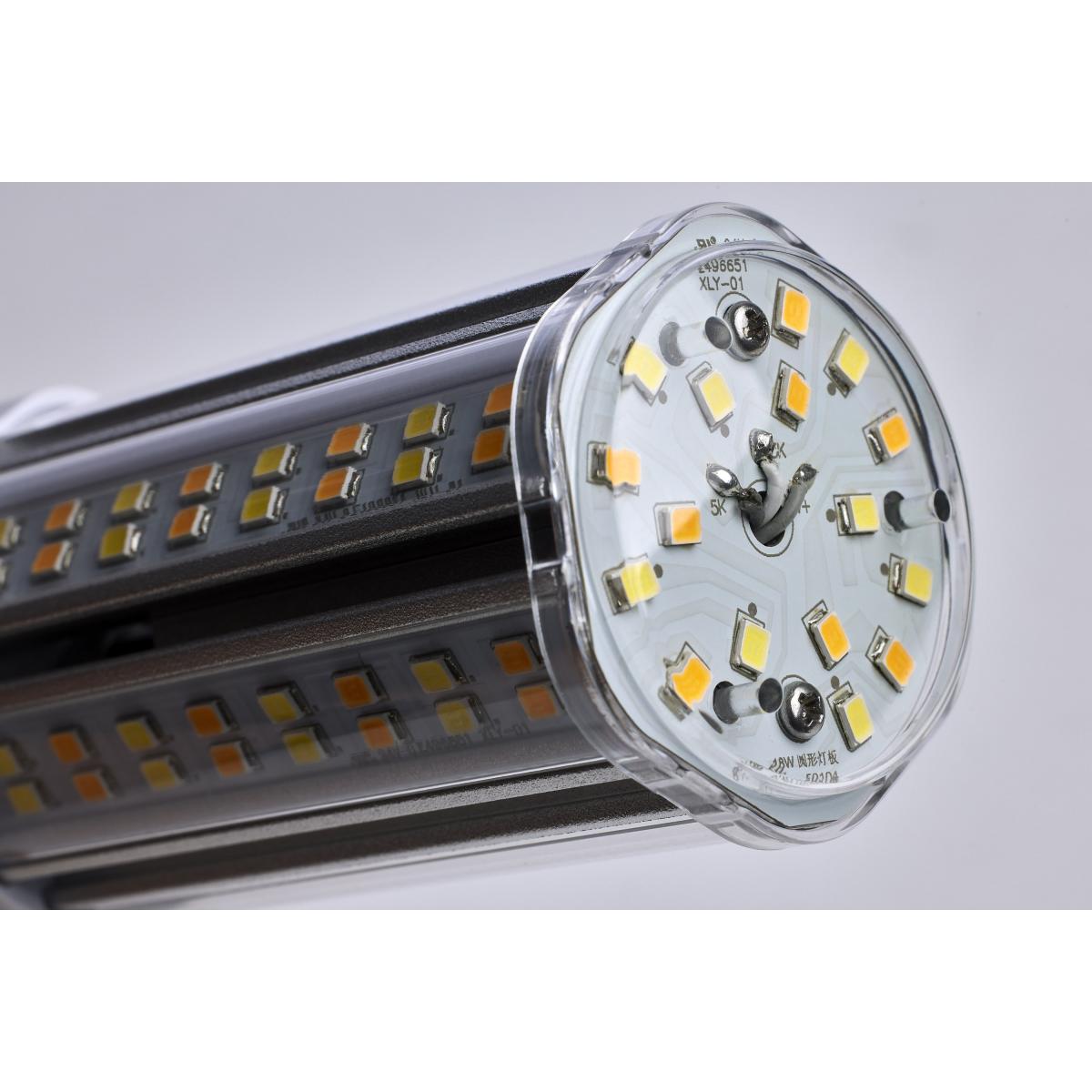 Satco 18w LED PL 2-Pin G24d CCT Tunable 120-277v White Finish Type B Bulb