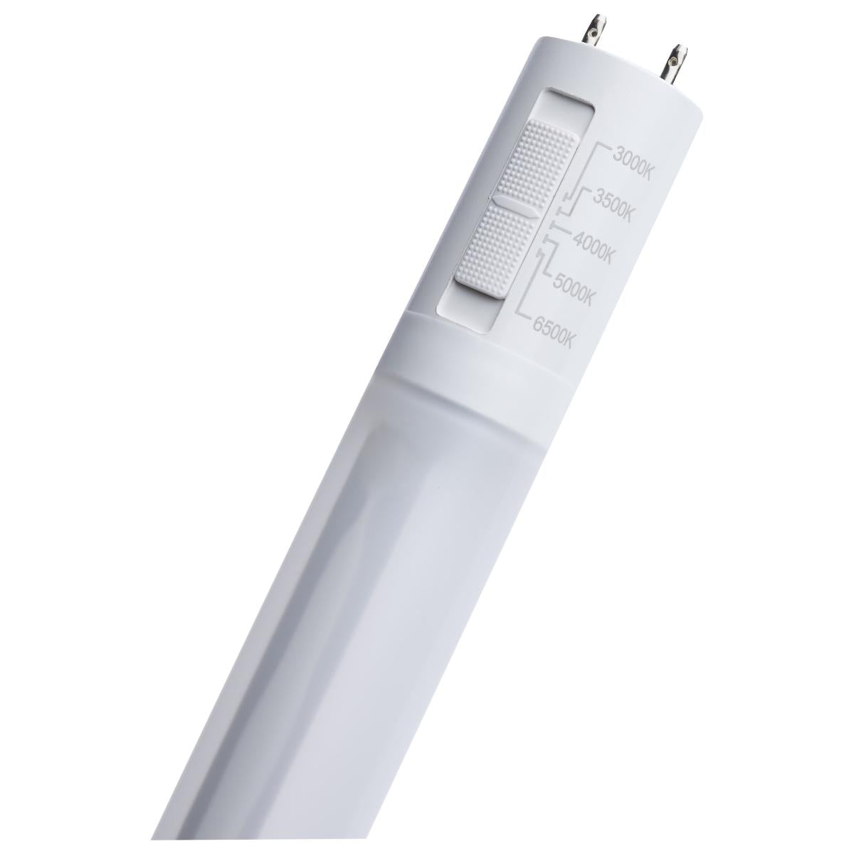 11W T8 LED 36-In CCT Selectable G13 Base Ballast Type A/B 120-277v Tube