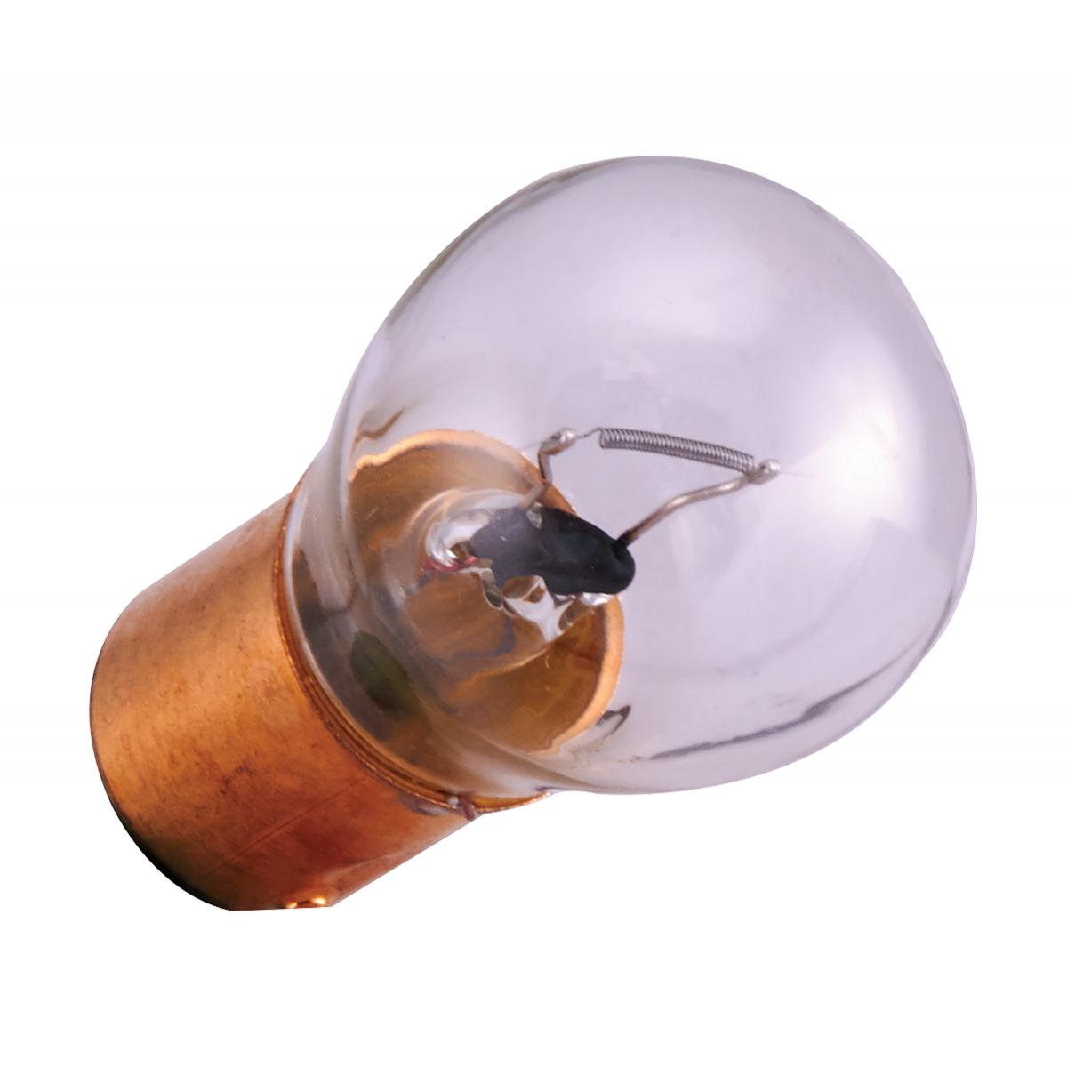 Satco 26.9w miniature S8 Single Contact Bayonet base 12.8v Clear Finish Bulb