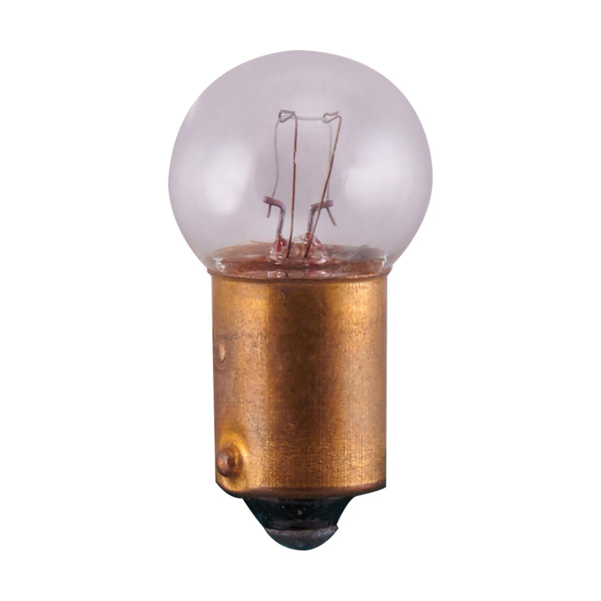 2Pk - Satco 3.78w miniature G4-1/2 2000 Miniature Bayonet base 14v Clear Bulb