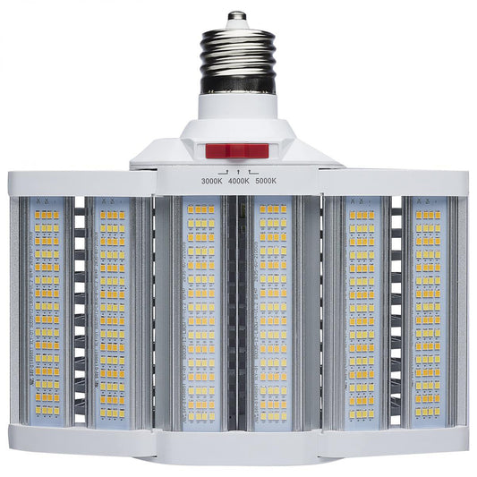 Satco LED Hi-lumen Shoe Box 60/70/80w and Select CCT 3K/4K/5K Mogul Extended 100-277V