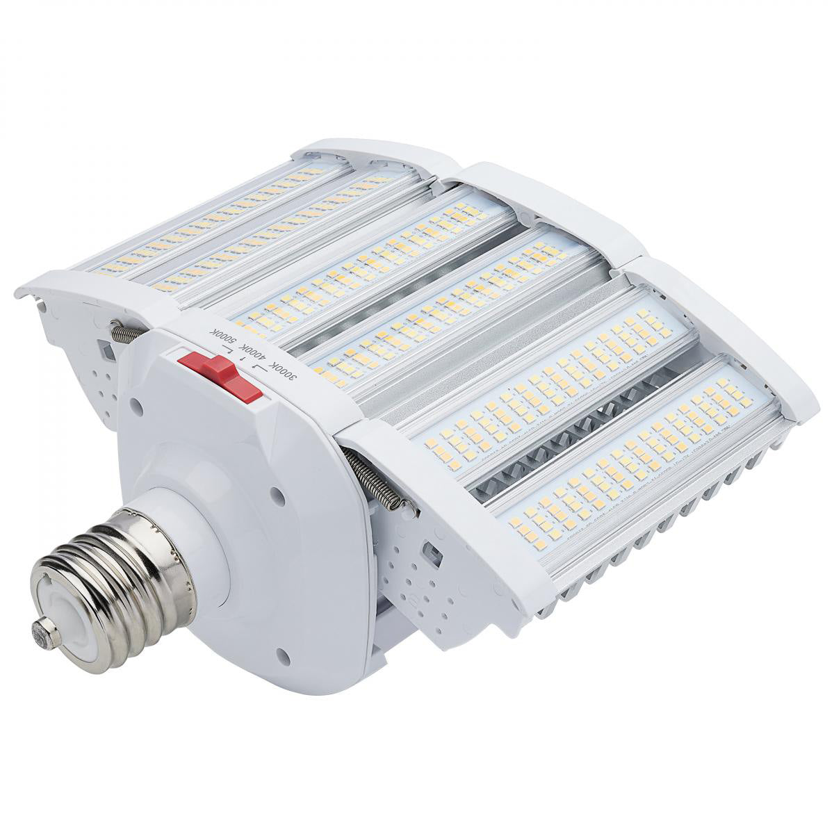 Satco LED Hi-lumen Shoe Box 60/70/80w and Select CCT 3K/4K/5K Mogul Extended 100-277V