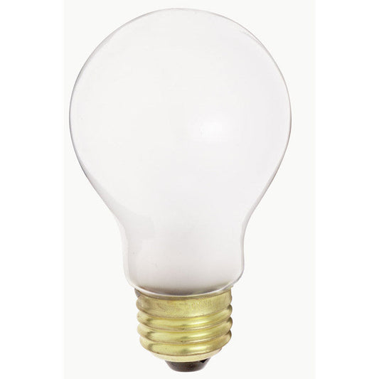 Satco 100w A21 Incandescent Frost 980 Lumens Medium base 34v Bulb