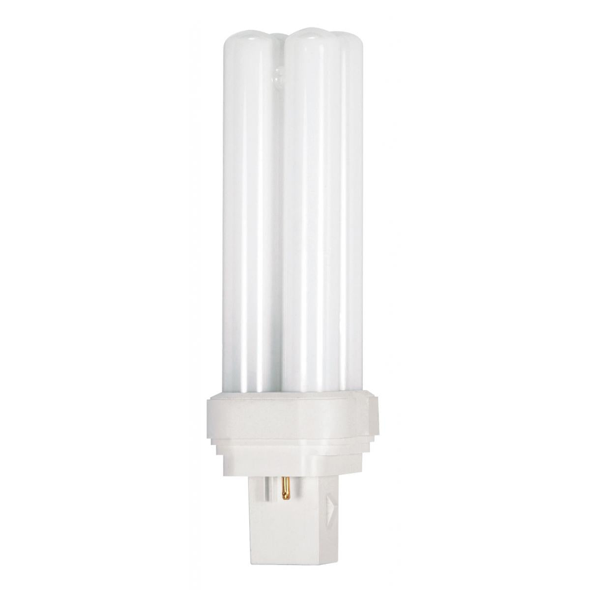 Satco 28w Compact Fluorescent 5000K GX32d-3 pin-base White Finish Bulb