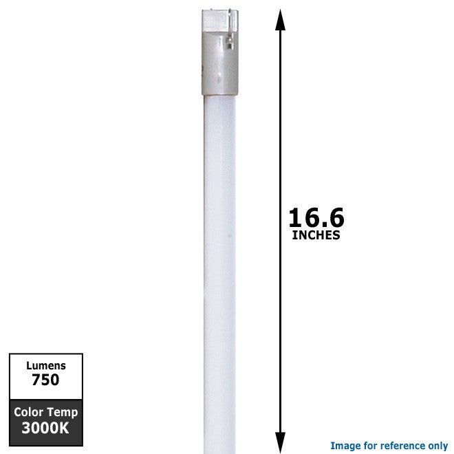 Sylvania 11w T2 FM11/830 3000k Double-End Axial Fluorescent Tube Light