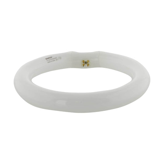 Satco 30w T9 Circline Fluorescent 3000K Soft White 4-Pin base Tube