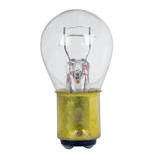 Satco 16.8w S8 miniature BA15d Double Contact base 6.4v Clear Bulb