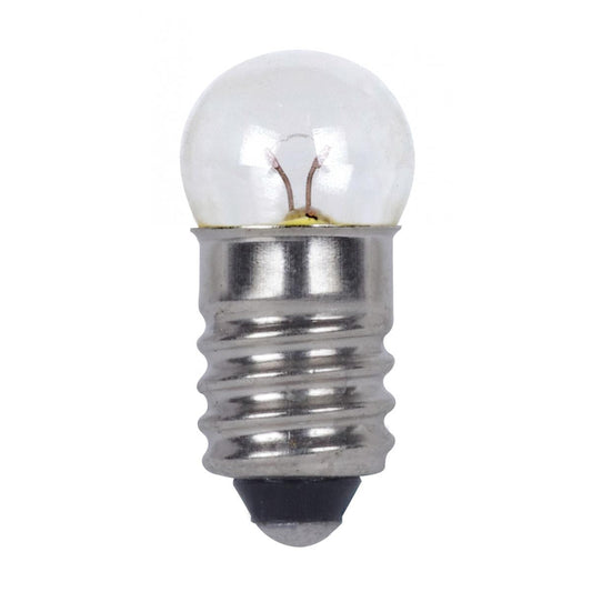 Satco 0.37w G3.5 miniature E10 Miniature Screw base 1.25v Clear Bulb
