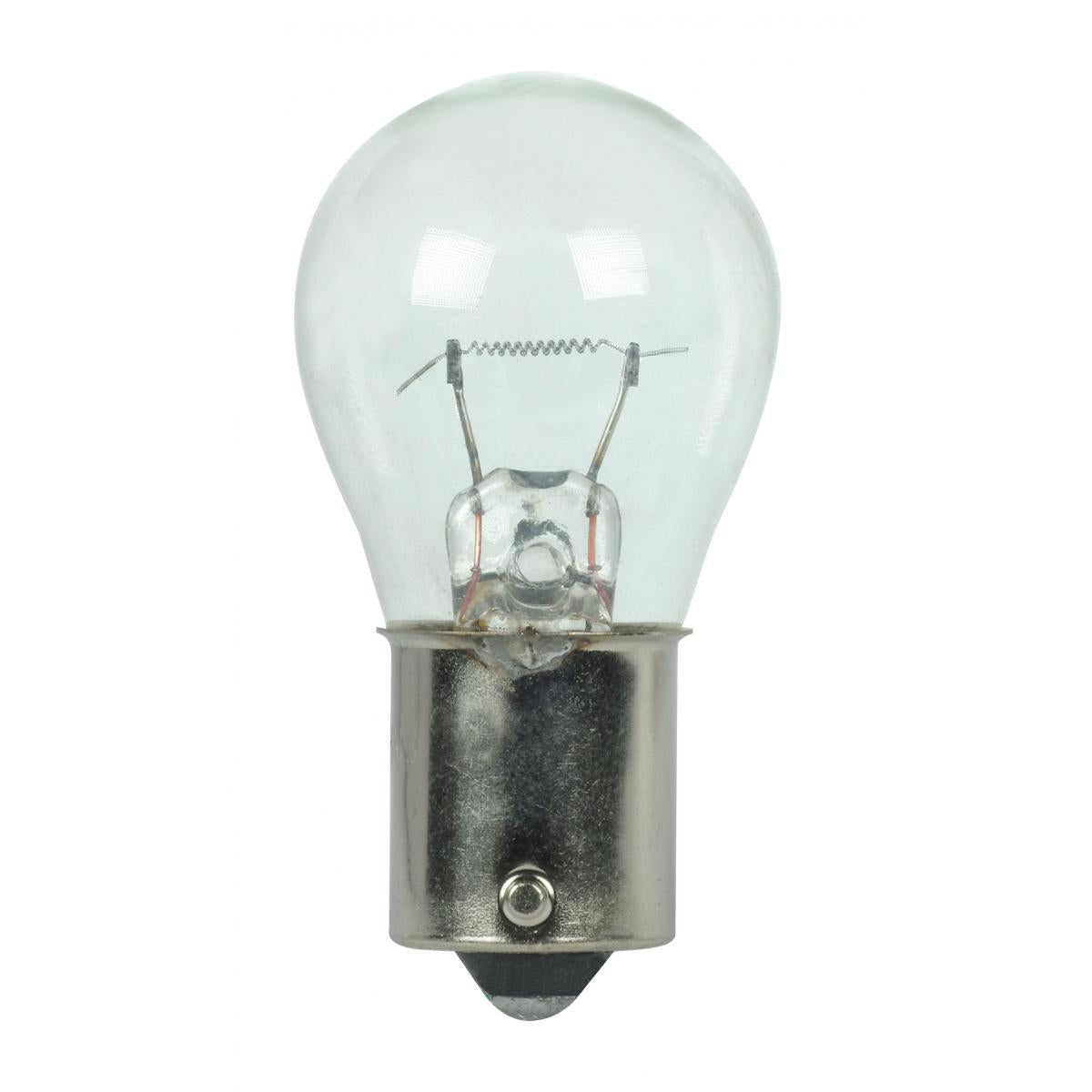 Satco 25.2w S8 miniature BA15s Bayonet Single Contact Base 28v Clear Bulb