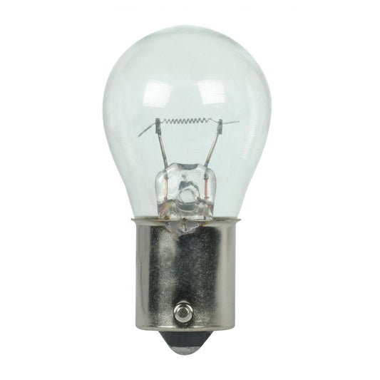 Satco 25.2w S8 miniature BA15s Bayonet Single Contact Base 28v Clear Bulb