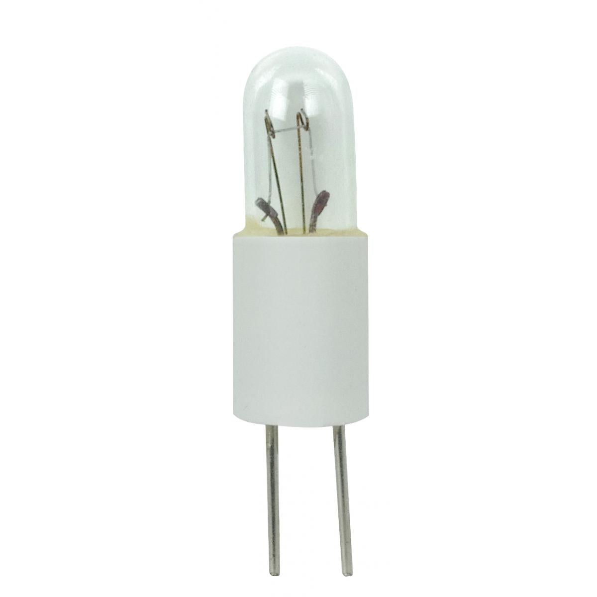 Satco 1.12w T1.75 miniature G3.17 base 28v Clear Bulb