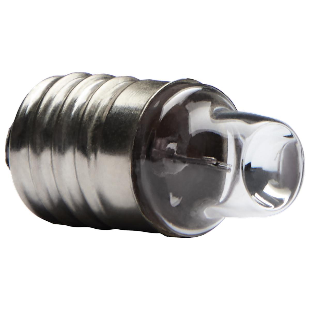 2Pk - Satco B3.5 PR2 miniature Single Contact Mini Flange base 2.38v Clear Bulb