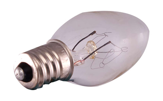 Satco 15w C7 Night Light & Holiday Lamp Candelabra Base 120v Candle Bulb