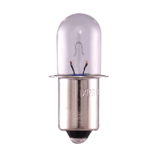 Satco 12w B3.5 Miniature P13.5s Single Contact Mini Flange Base 18v Clear Bulb