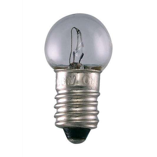 Satco 8w G3.5 Miniature E10 Miniature Screw Base 12v Clear Bulb