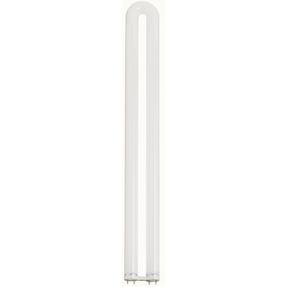Satco 22.5-in 31w 3500K Neutral White G13 Bi Pin base T8 U-Bend Fluorescent Bulb