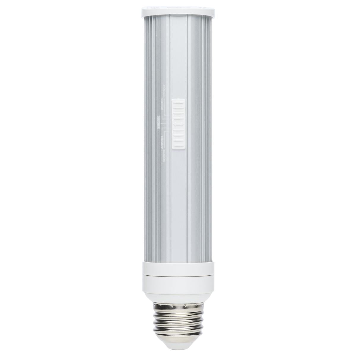 Satco 8w LED PL E26 Medium Base CCT Tunable 120-277v Frosted Bulb -18w equiv