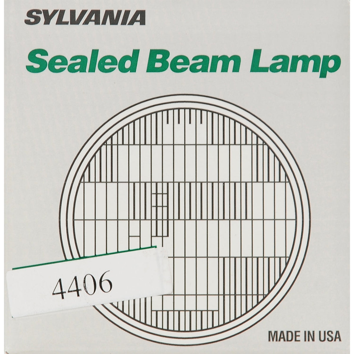 SYLVANIA 4406 Sealed Beam Headlight (4.5" Round) PAR36
