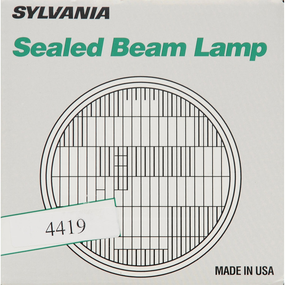 SYLVANIA 4419 Sealed Beam Headlight (5.7" Round) PAR46