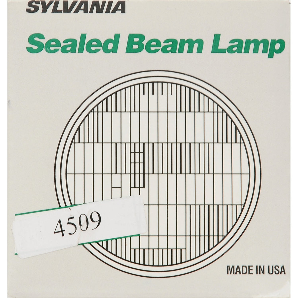 SYLVANIA 4509 Sealed Beam Headlight (4.5" Round) PAR36