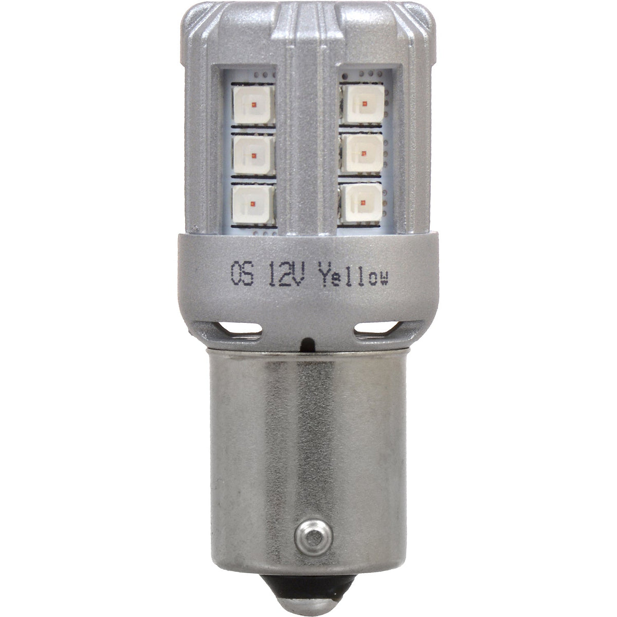 2-PK SYLVANIA LED 1156 Amber Automotive Bulb - also fits 7506 & 1141