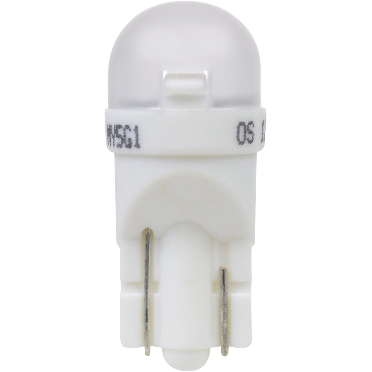 2-PK SYLVANIA 168 T10 W5W Red LED Automotive Bulb