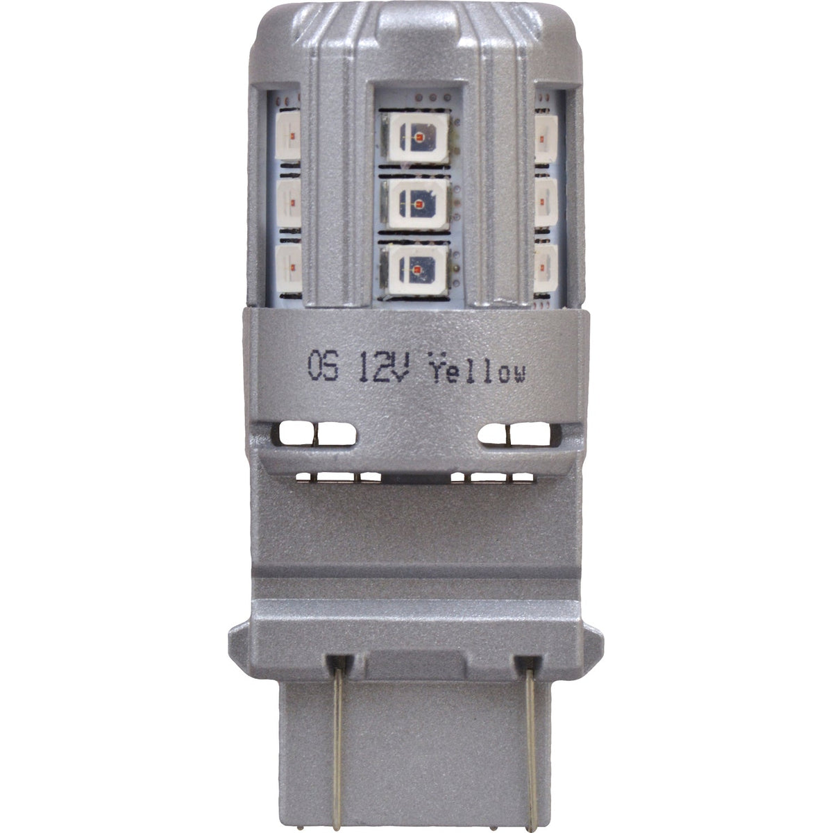 2-PK SYLVANIA 3047 Amber LED Automotive Bulb
