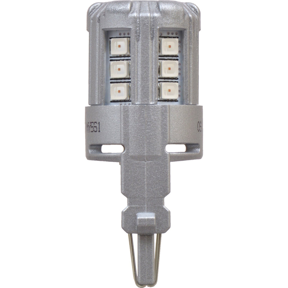 2-PK SYLVANIA 3047 Red LED Automotive Bulb