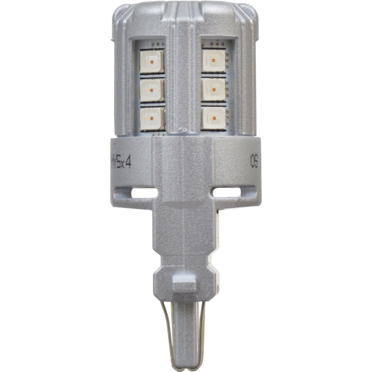 2-PK SYLVANIA 3057 Red LED Automotive Bulb