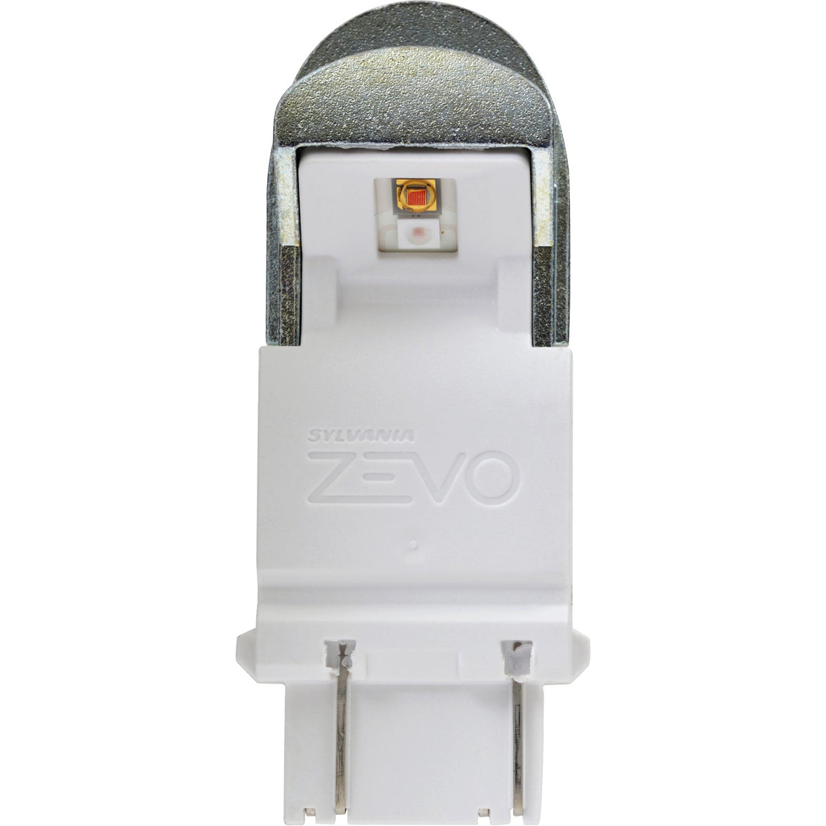 2-PK SYLVANIA ZEVO 3157 Amber LED Automotive Bulb