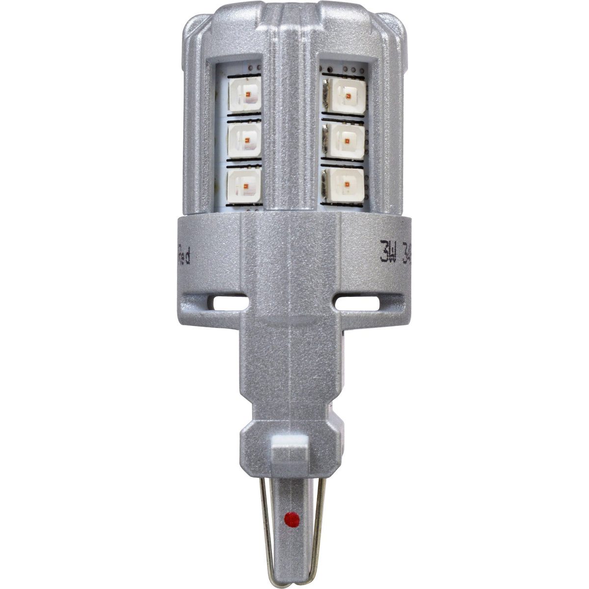 2-PK SYLVANIA 3157 Red LED Automotive Bulb