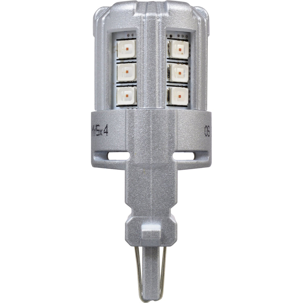 2-PK SYLVANIA 3157 Red LED Automotive Bulb