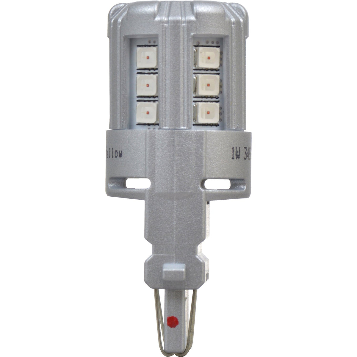2-PK SYLVANIA 3457 Amber LED Automotive Bulb
