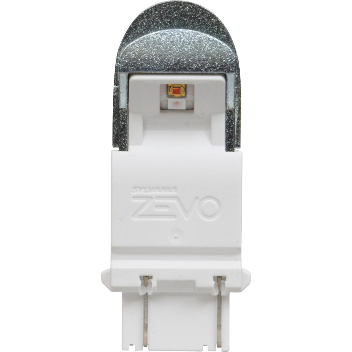 2-PK SYLVANIA ZEVO 3457 Amber LED Automotive Bulb