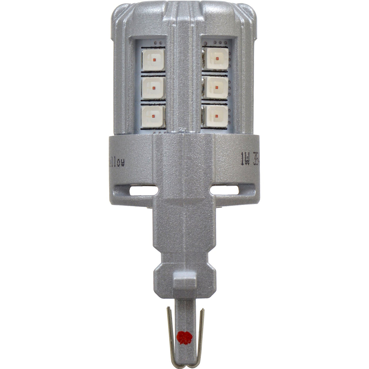 2-PK SYLVANIA 3757 Amber LED Automotive Bulb