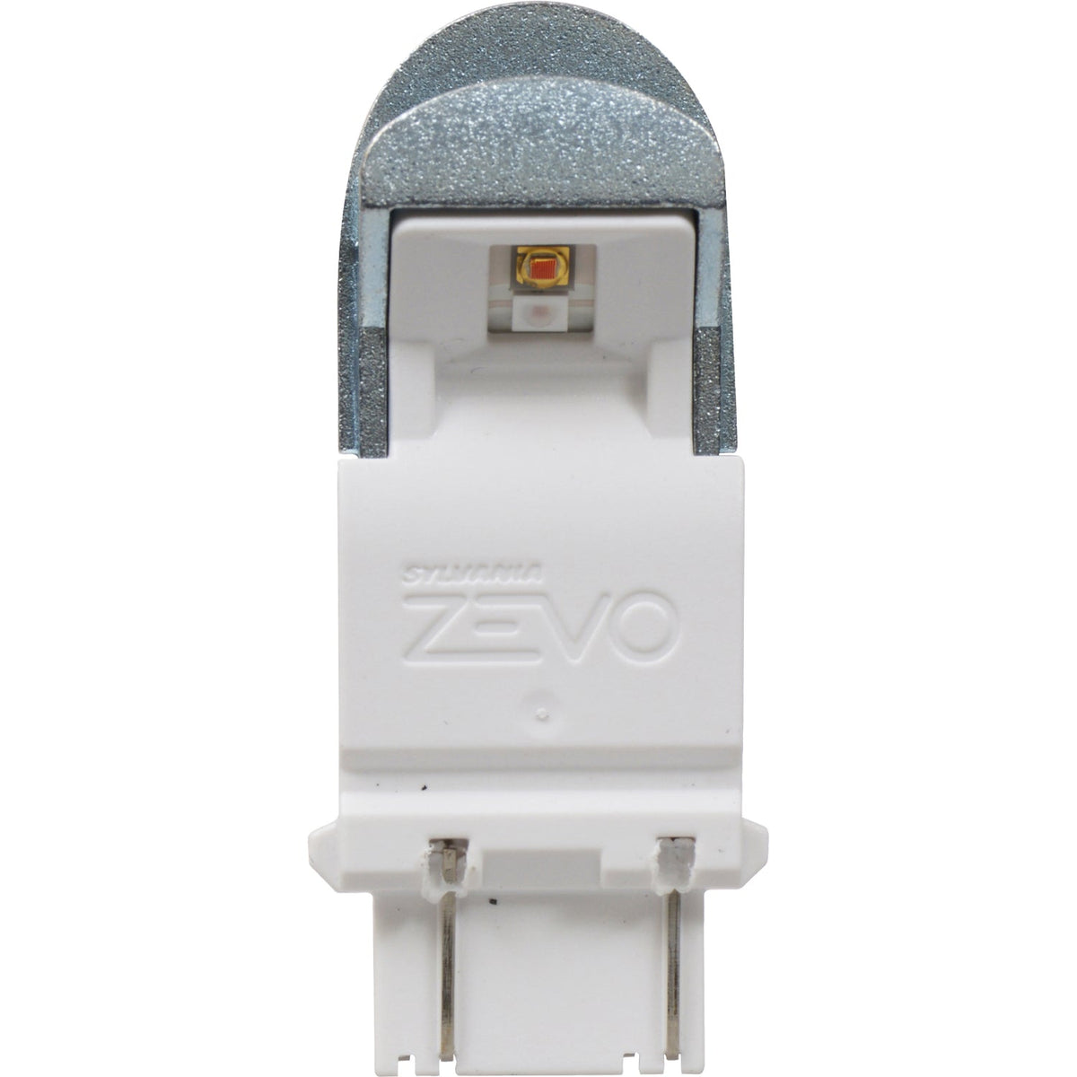 2-PK SYLVANIA ZEVO 4057 Amber LED Automotive Bulb